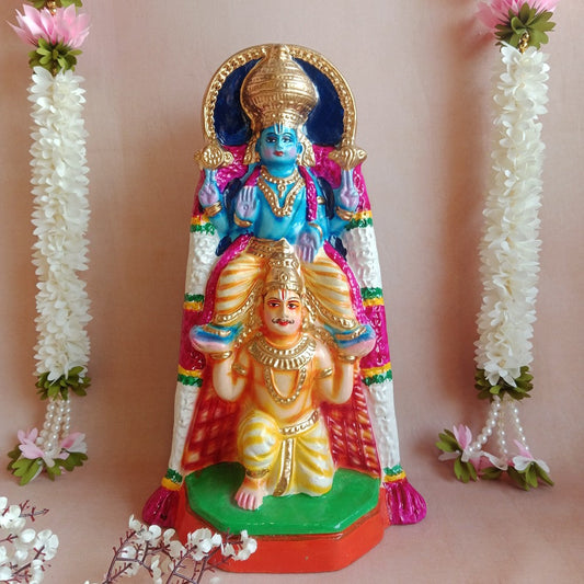 Navaratri Handcrafted Garuda Vahanam Traditional Indian Golu Doll