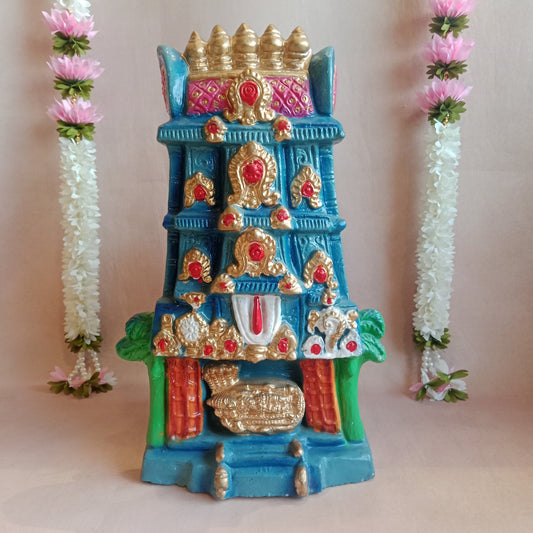 Navaratri Handcrafted Perumal Temple Big Traditional Indian Golu Doll