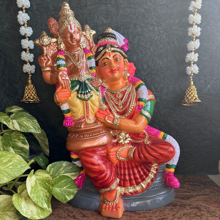 Navarathri Golu Dolls Andal Kodhai Andal (StorePickUpOnly)