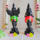 Navarathri Golu Dolls Hanuman Garuda Set Black