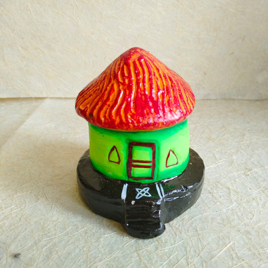 Navaratri Handcrafted Huts Traditional Indian Golu Doll