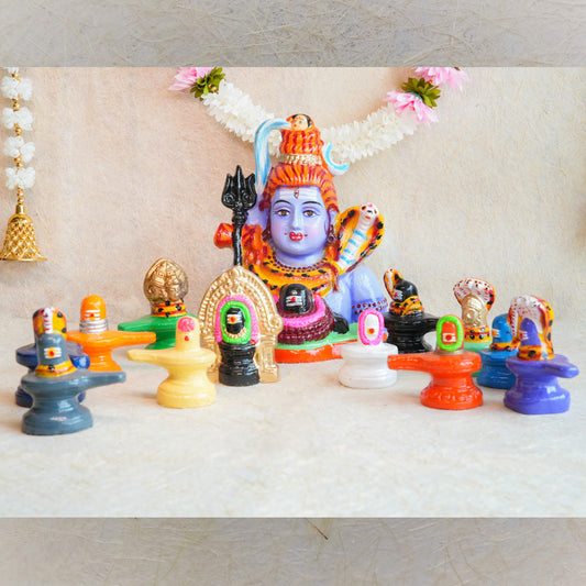 Navaratri Handcrafted Jothir Lingam Traditional Indian Golu Doll