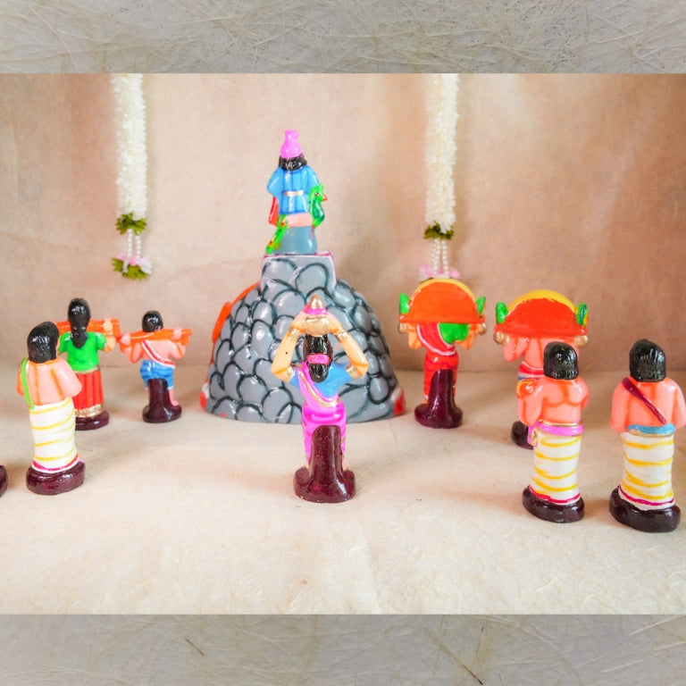 Navarathri Golu Dolls Murugan Pazhani Malai Set(Store Pick Up Only )