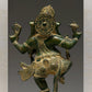 Dancing Lord Ganesha Brass Statue – Handcrafted Spiritual Art With Intricate Detailing