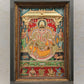 Ganapati Tanjore Painting – Handcrafted Traditional Artwork With Gold Foil Detailing