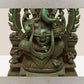 Sitting Lord Ganesha Ji With Temple Arch – Handcrafted Brass Statue With Intricate Detailing