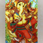 Handcrafted Seated Bhagwan Ganesha Painting - Traditional Indian Artwork