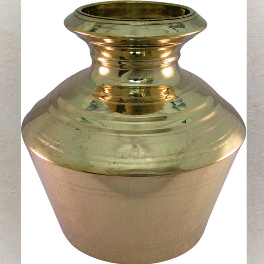 Eternal Puja Kudam (Brass Vessel) for puja rituals and offerings.